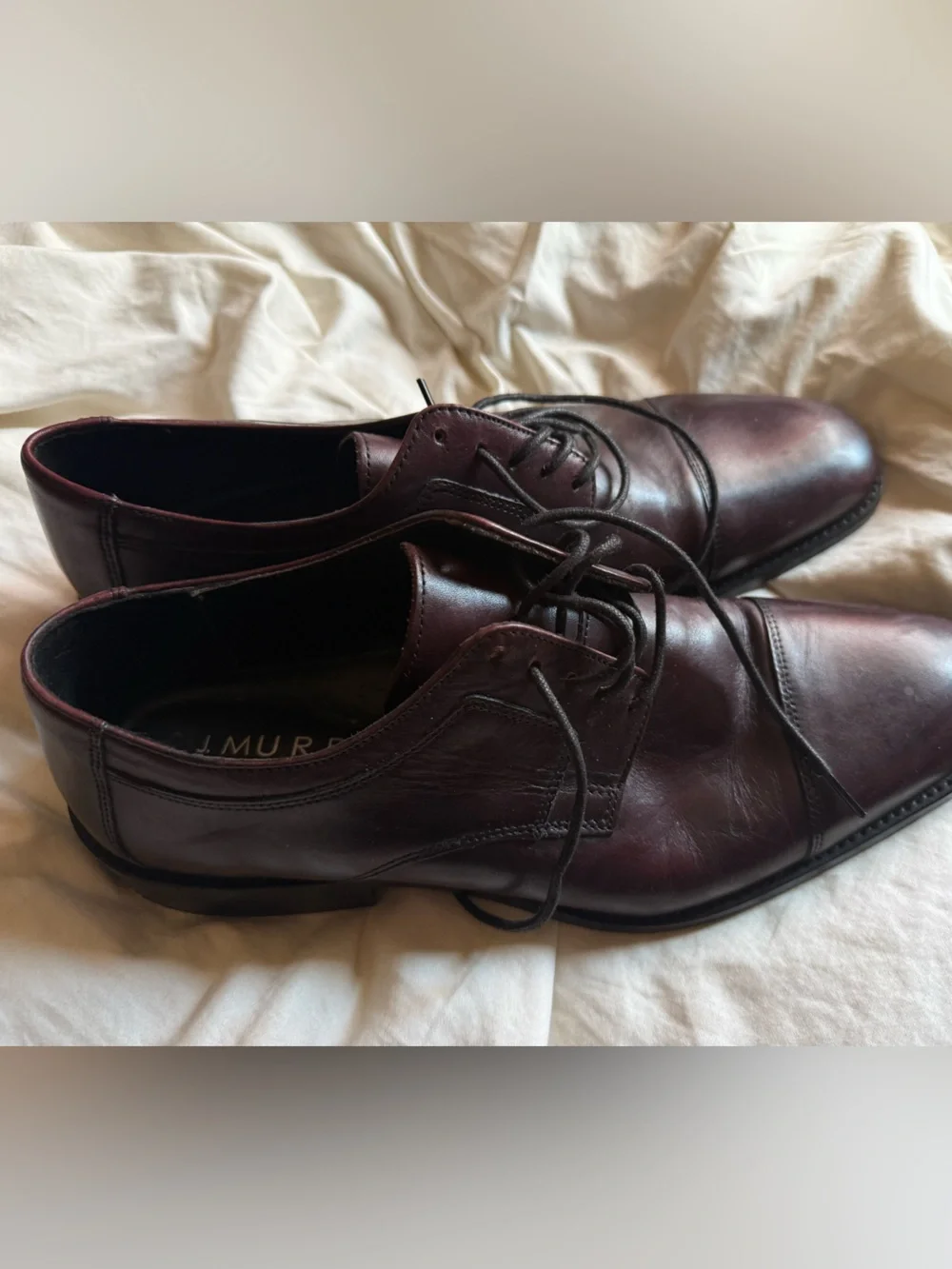 Johnston & Murphy - BURGUNDY Cap Toe Lace-Up | NOVICK 59-11703